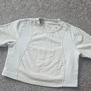 lululemon athletica White Crop Top